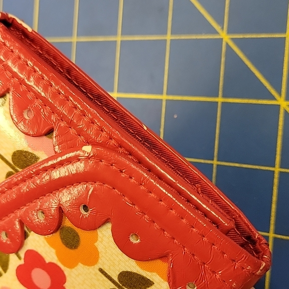 Vera Bradley Frill Pleather Wallet Floral 4 x 6 - Picture 12 of 12